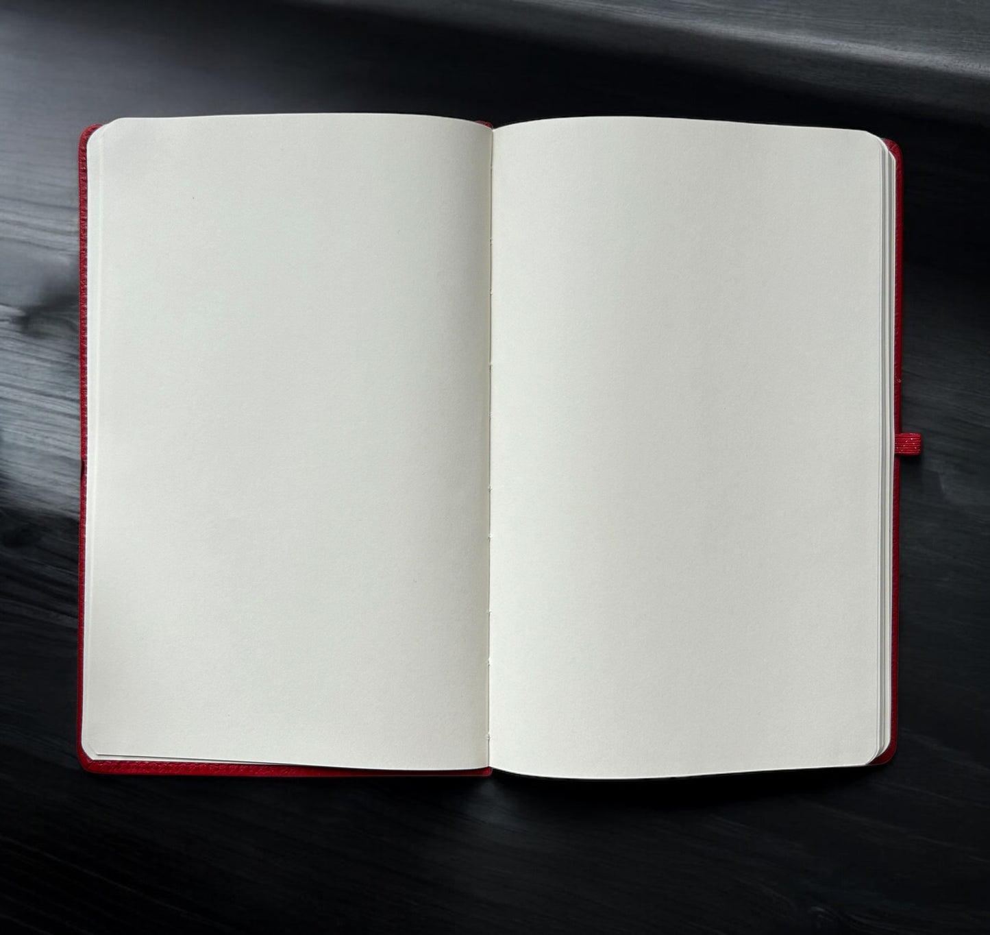 Cubic black Leather Notebook