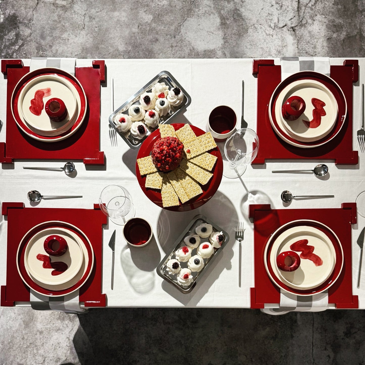 De Stijl Yemek Tabağı & Supla