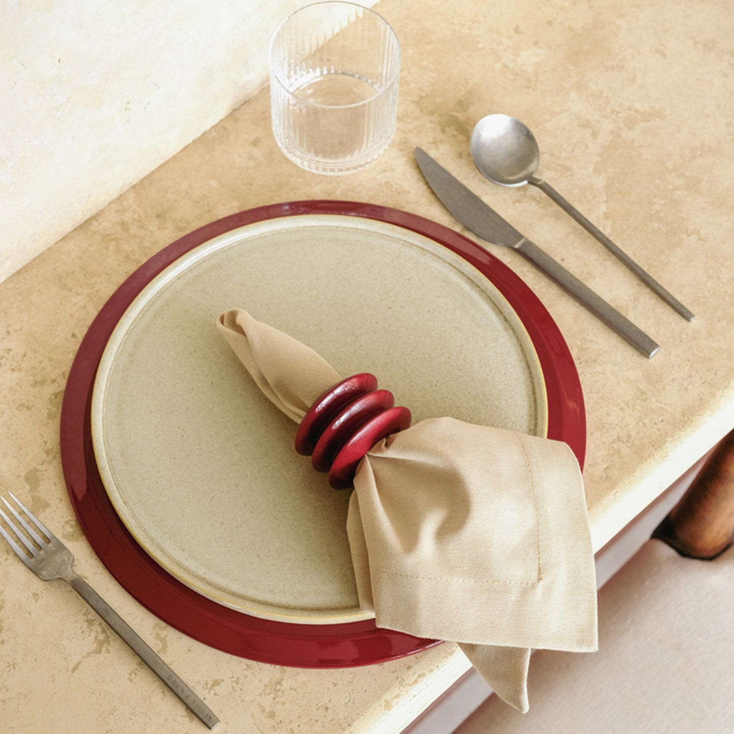 CRESCENDO NAPKIN RING