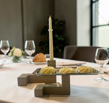 De Stijl Metal Food stand