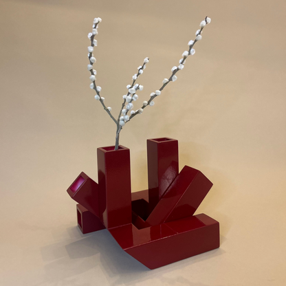 DE STIJL V-L Vase - Black