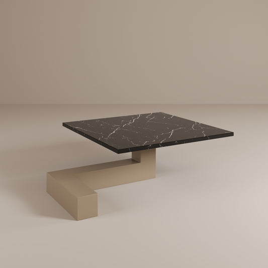 Tavolino basso in marmo De Stijl L