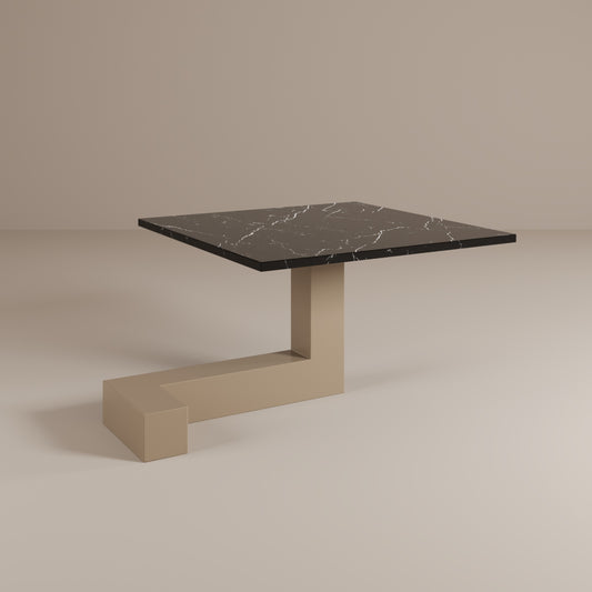 Tavolino da caffè in marmo De Stijl L