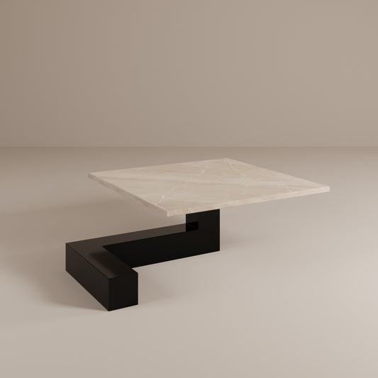 Tavolino basso in marmo De Stijl L