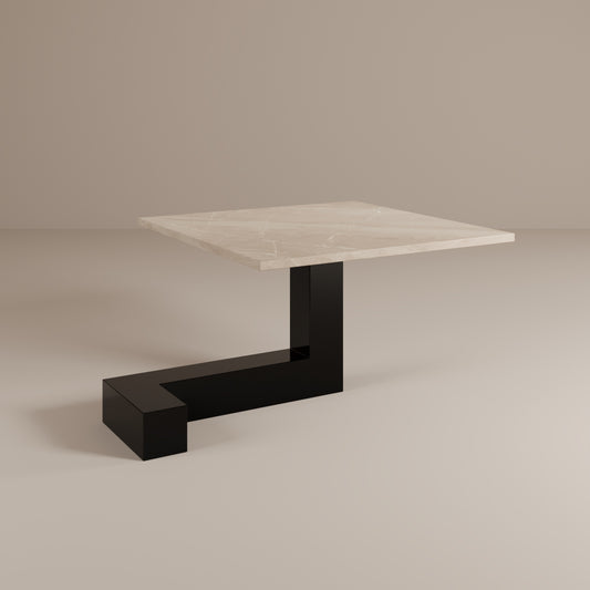 Tavolino da caffè in marmo De Stijl L