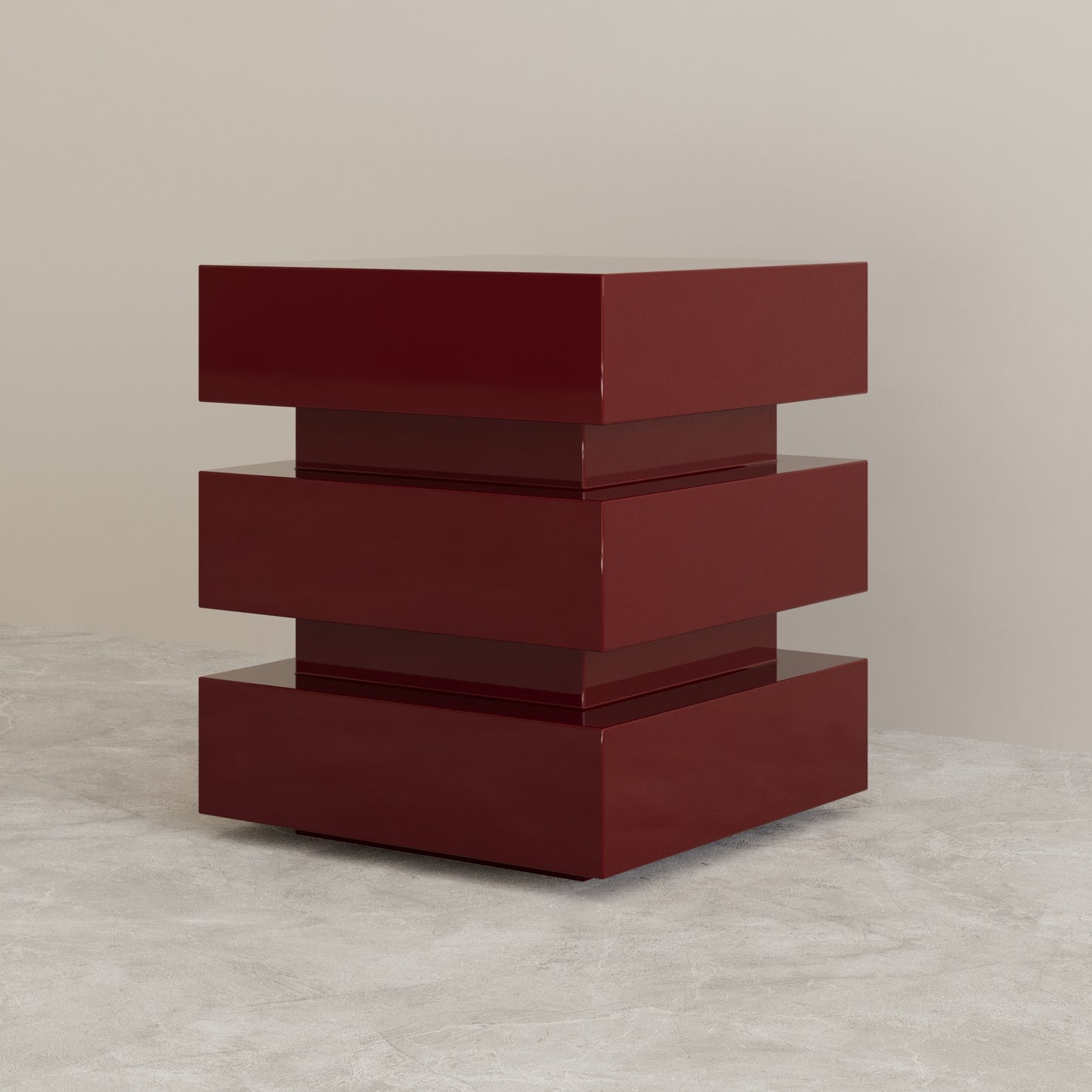 طاولة جانبية مكعبة من DE STIJL